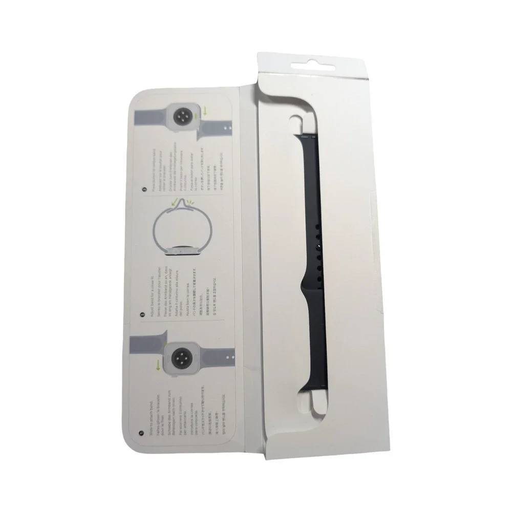 29-T Apple Watch Sport Band – 46mm M/L – Space Black Stainless Steel Pin ⬇️